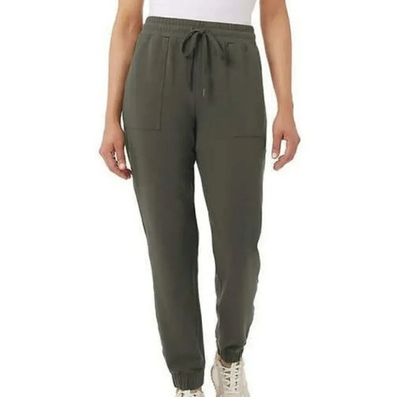 32 Degrees Ladies' Twill Jogger XL Green Casual - Picture 1 of 12